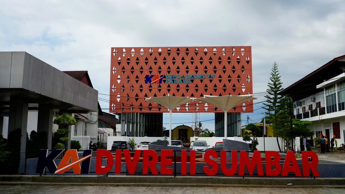 Kantor KAI Divre II Sumbar. (dok. istimewa)