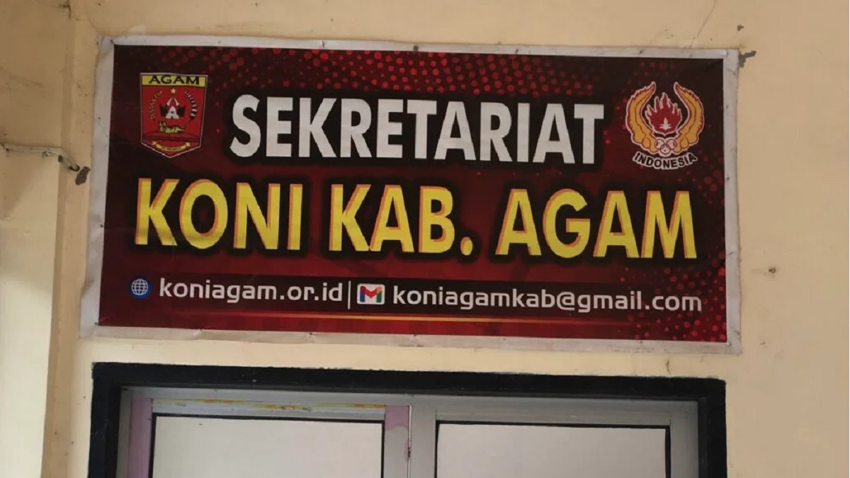 Kantor KONI Agam. (dok. istimewa)