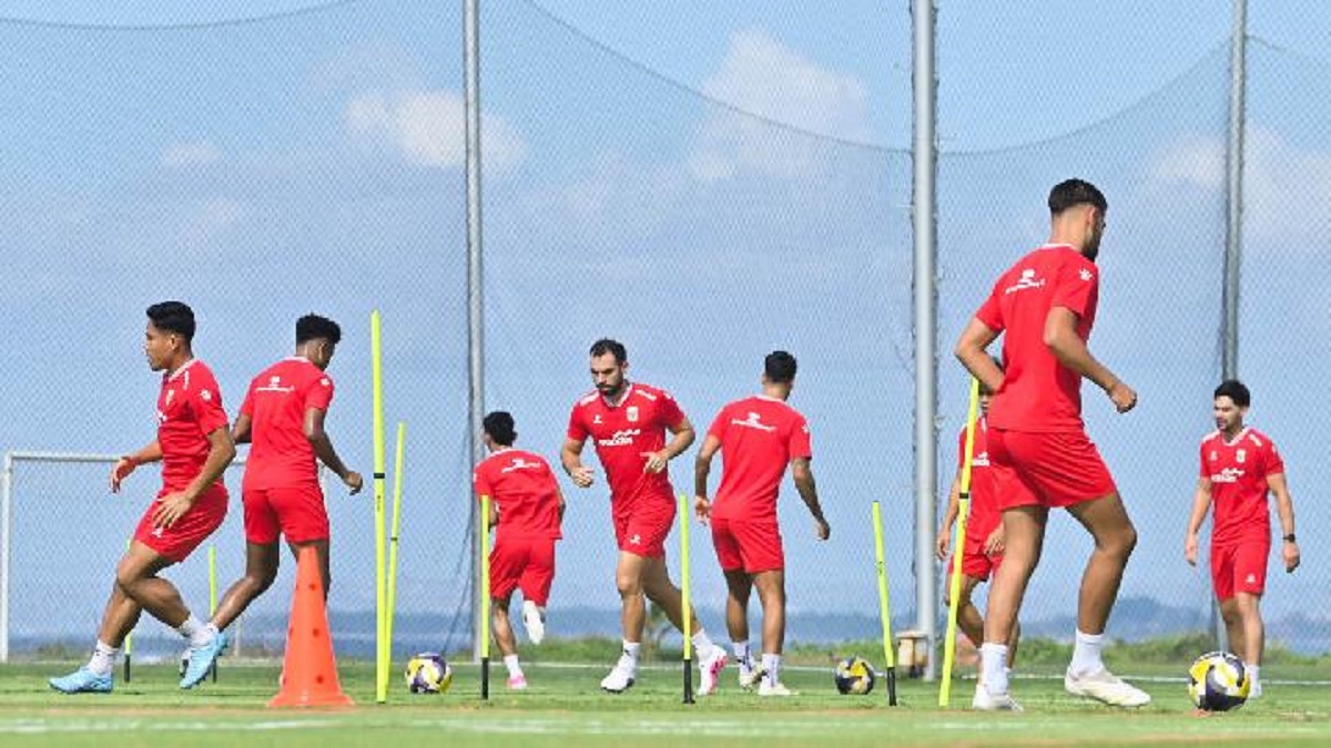 Latihan pemain Timnas Indonesia. (dok. istimewa)