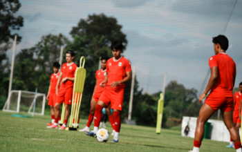 Latihan pemain Timnas U-20 jelang lawan Malaysia. (dok. istimewa)
