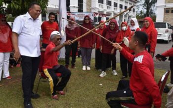 ASN Kota Pariaman Meriahkan HUT ke-81 RI