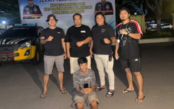 Pelaku pencurian modus menangkap orang asusila dalam mobil di Padang. (dok. istimewa)
