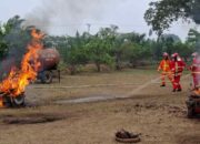 Siaga Hadapi Karhutla, PTPN IV Regional IV dan Damkar Tebo Gelar Simulasi Terpadu