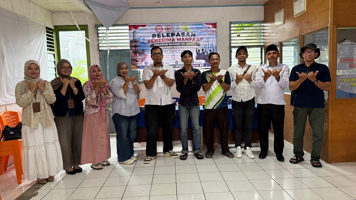 Pelepasan Program Magang ke Jepang oleh Semen Padang. (dok. istimewa)