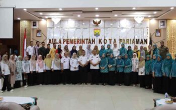 Wako Pariaman Lepas Kontingen TP PKK Ikuti Wirakarya Jambore Tingkat Provinsi Sumatera Barat