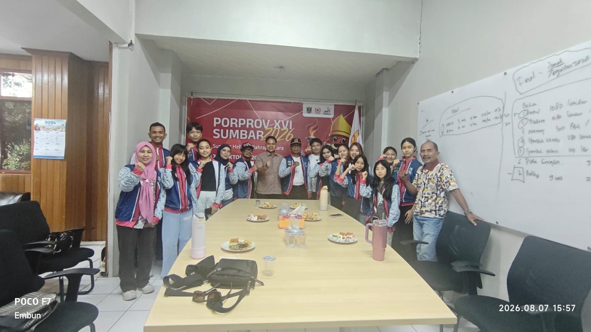 Pelepasan atlet IODI Sumbar. (dok. istimewa)