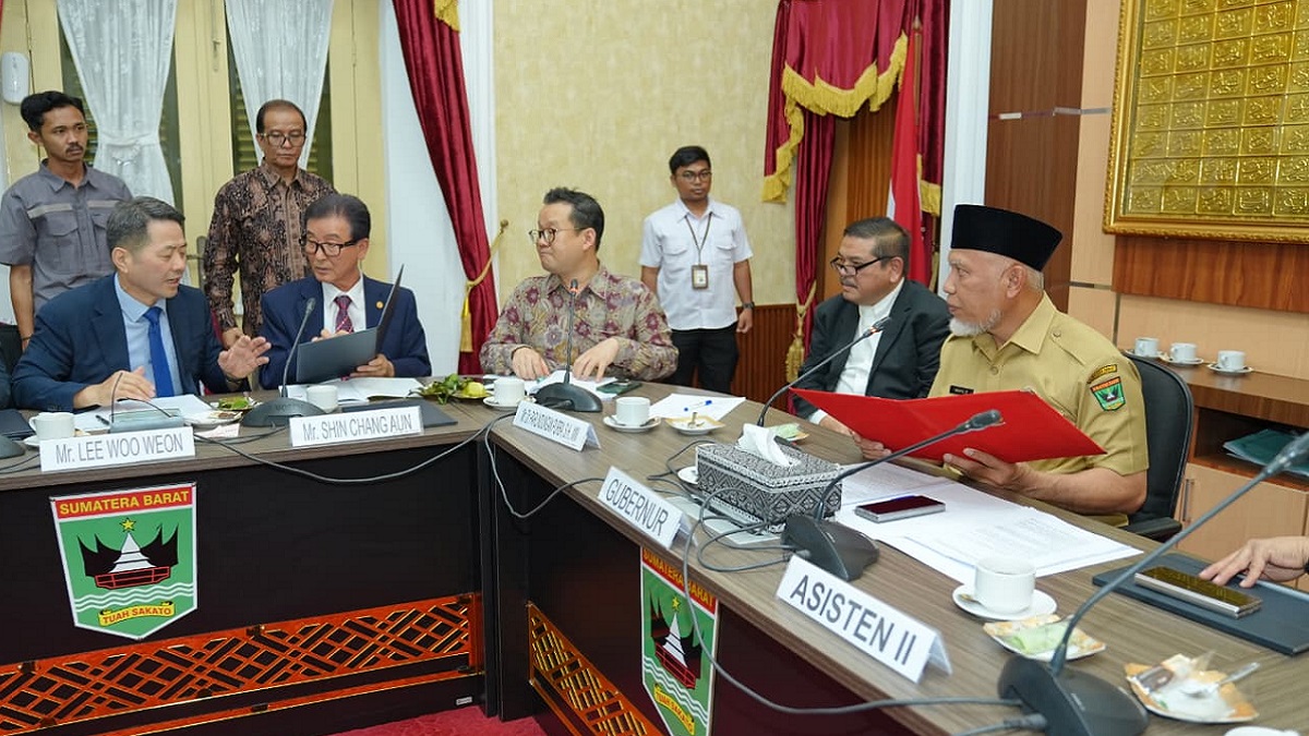 Pemprov Sumbar jajaki kerjasama dengan Korea Selatan. (dok. istiemwa)