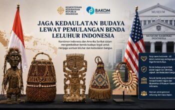 Pemulangan benda leluhur Indonesia. (dibuat dengan ChatGPT)