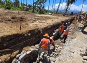 Perbaikan drainase di Padang. (dok. istimewa)