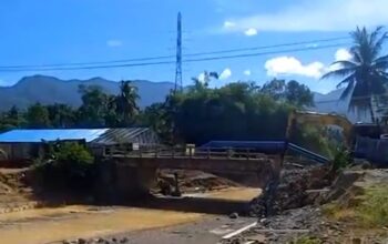 Jembatan Kampung Tanjung Mulai Dibangun, Pemko Padang Kebut Rehab Rekon Pascabencana