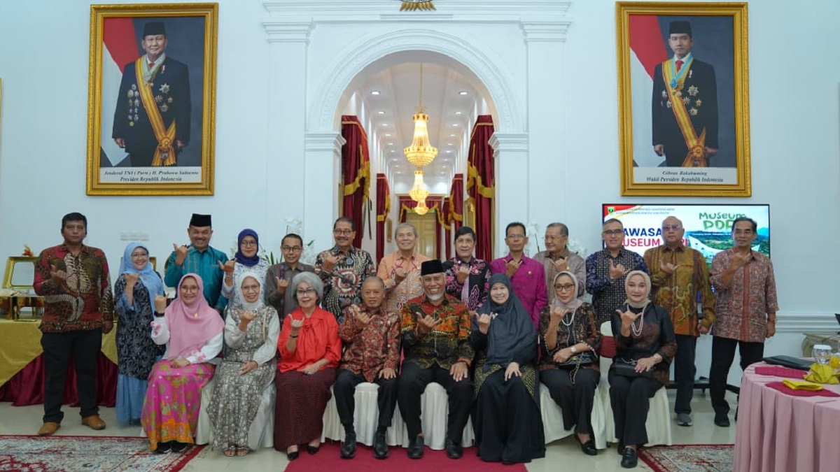 Pertemuan Gubernur Mahyeldi dengan Ketua IKA Lemhanas RI. (dok. istimewa)