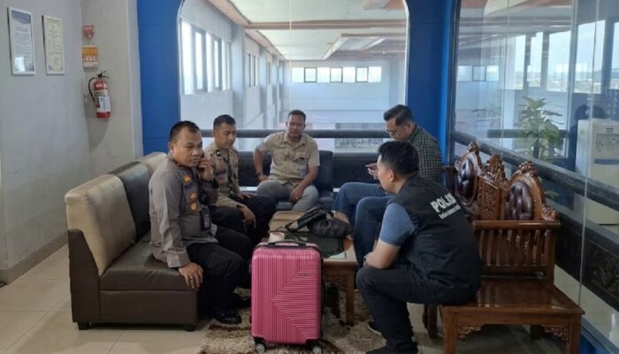Avsec BIM Gagalkan Dugaan Pengiriman 1,01 Kg Sabu dalam Koper Pink
