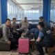 Polisi amankan koper pink yang diduga berisi 1 Kg lebih sabu di BIM. (dok. istimewa)