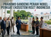 Presiden Prabowo gandeng peraih nobel untuk riset Indonesia. (dibuat dengan Gemini)