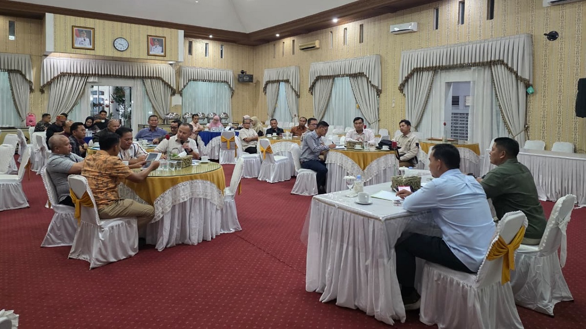 Rapat kesiapan Pasaman dan PLN dalam menyambut Sekolah Rakyat. (dok. istimewa)