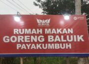 Rumah Makan Goreng Baluik Payakumbuh. (dok. istimewa)