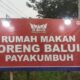Rumah Makan Goreng Baluik Payakumbuh. (dok. istimewa)