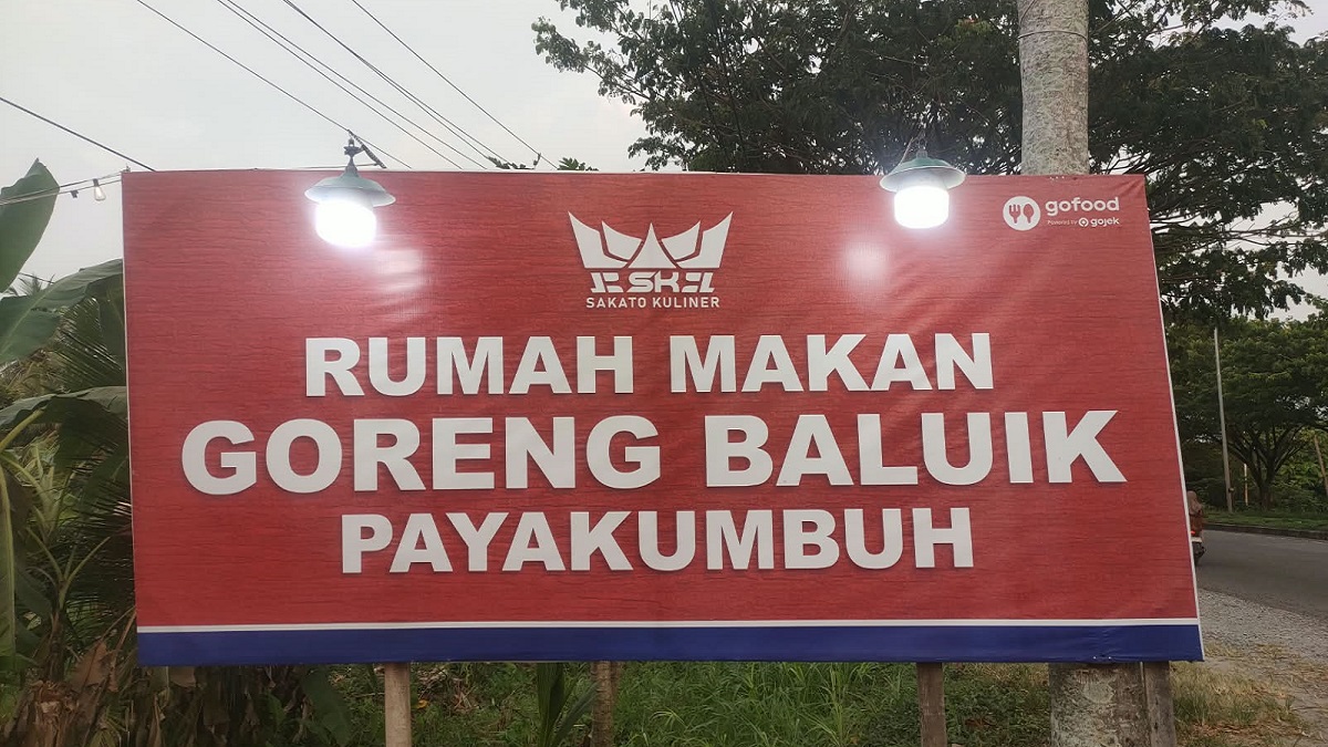 Rumah Makan Goreng Baluik Payakumbuh. (dok. istimewa)