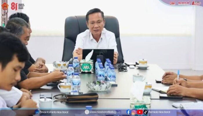 Dana Desa Rp44 Miliar, Bupati Nias Barat Tegas: Tak Ada Ruang untuk Korupsi