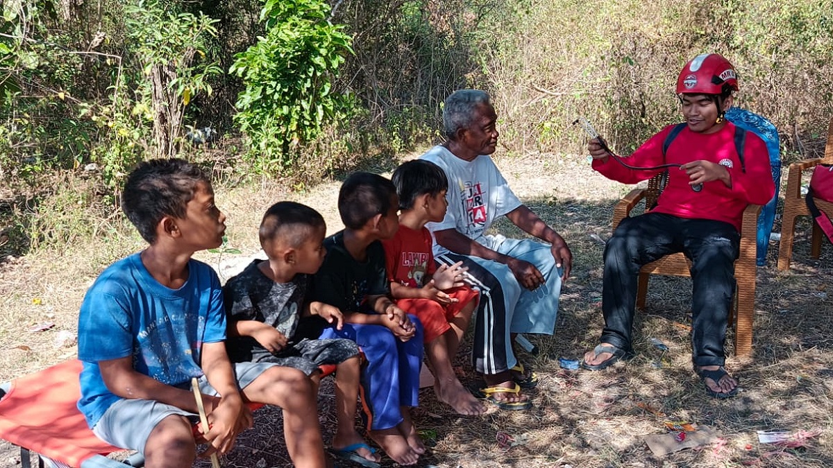 Semen Padang peduli kesehatan untuk korban gempa NTT. (dok. istimewa)