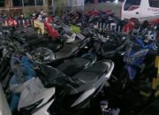 Timsus Bravo Polresta Padang Amankan 21 Motor Berknalpot Brong dan Dua Pelaku Sabu