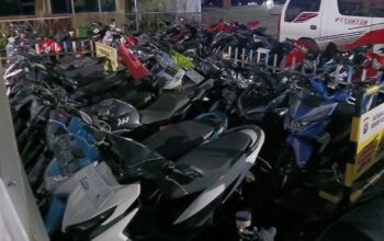 Timsus Bravo Polresta Padang Amankan 21 Motor Berknalpot Brong dan Dua Pelaku Sabu