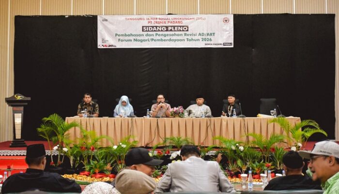 PT Semen Padang Dorong Forum Nagari Perkuat Ekonomi Sirkular dan Pemberdayaan Masyarakat