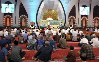 Subuh Mubarak Pemprov Sumbar di Masjid Raya Syekh Ahmad Khatib Al Minangkabawi. (dok. istimewa)