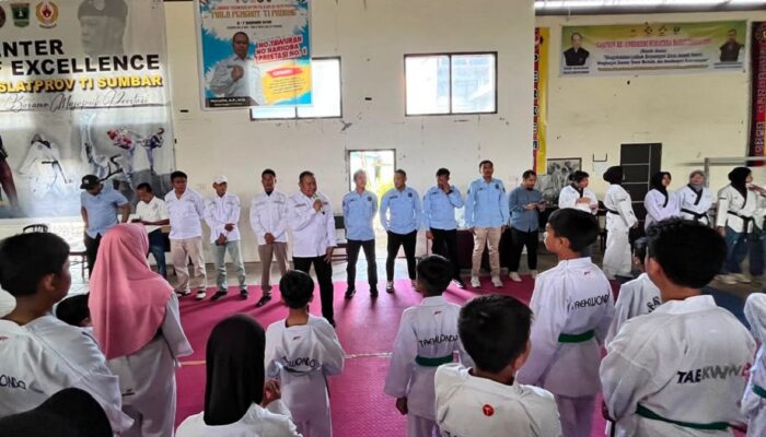 611 Taekwondoin Ikuti UKT Geup 2 Kota Padang, Mursalim: Sabuk Naik, Karakter Juga Harus Naik