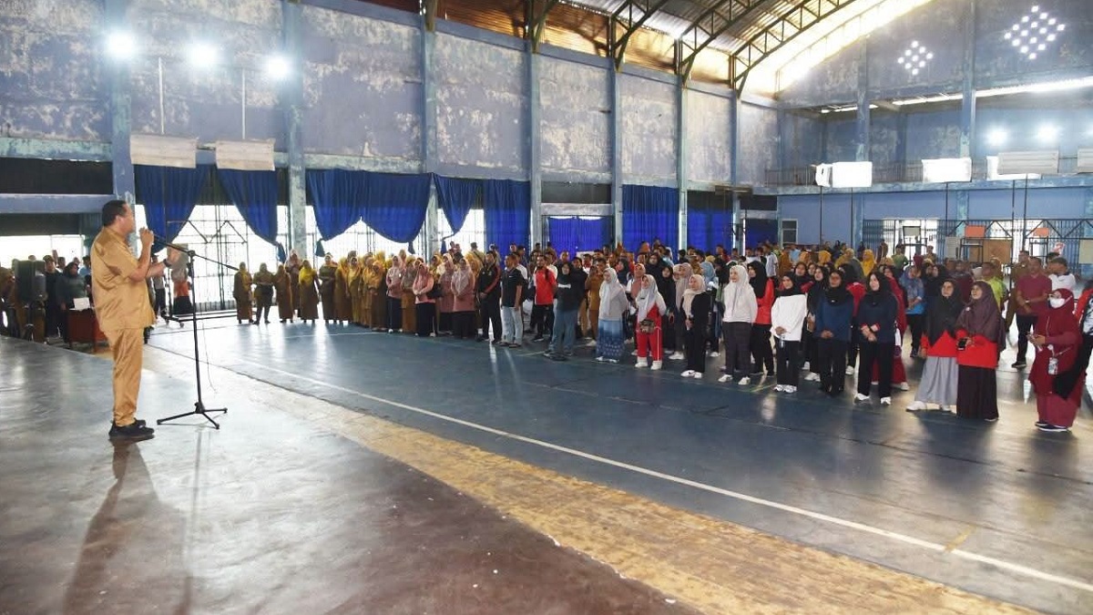 Wako Yota Balad buka iven olahraga antar ASN. (dok. istimewa)