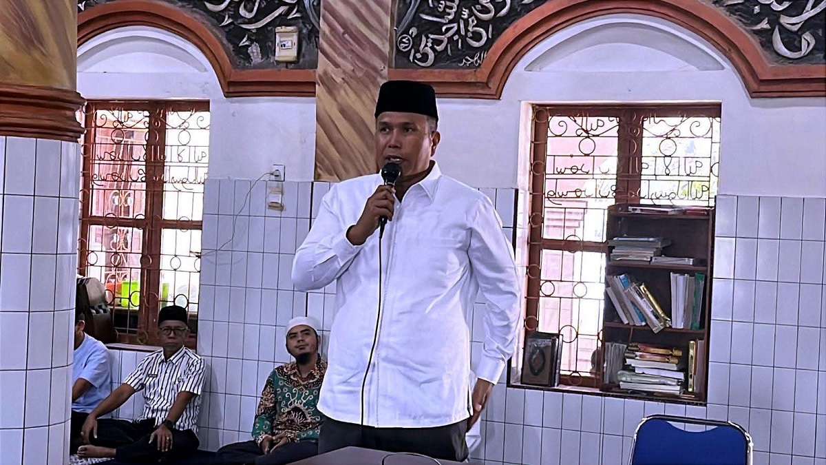 Wawako Pariaman Mulyadi hadiri pesantren ASN. (dok. istimewa)