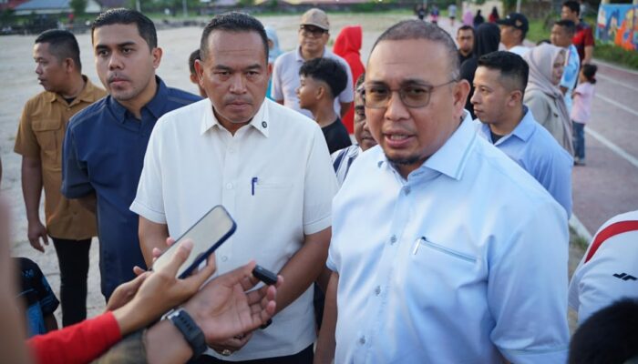 GOR Rawang Pariaman Kembali Ramai, Andre Rosiade Siapkan Rp700–800 Juta untuk Fasilitas Olahraga