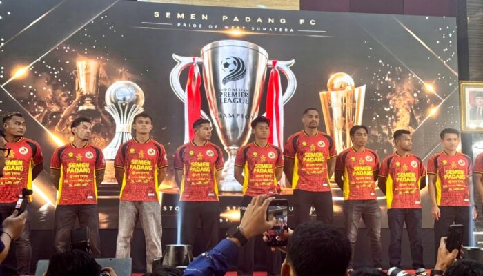 Launching Tim Semen Padang FC, Andre Rosiade Targetkan Juara Liga 2 dan Kembali ke Liga 1