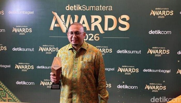 Raih detikSumatera Awards, Andre Rosiade Puji Prabowo: Komitmen Presiden ke Sumbar Sangat Besar