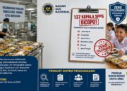 Ilustrasi BGN pecat 137 Kepala SPPG. (dibuat dengan ChatGPT)