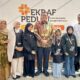 Karya Lukisan Anak-Anak Kota Pariaman Ditampilkan di Acara Ekraf Peduli