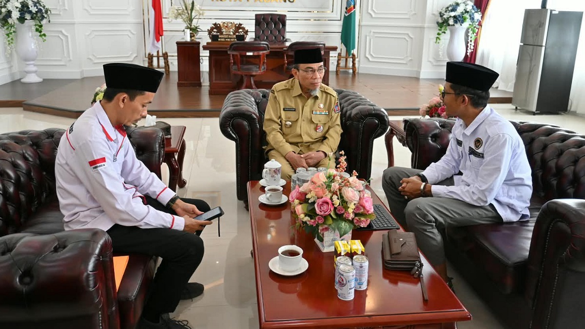 Audiensi Kemenhaj Kota Padang dengan Wawako Padang, Maigus Nasir. (dok. istimewa)