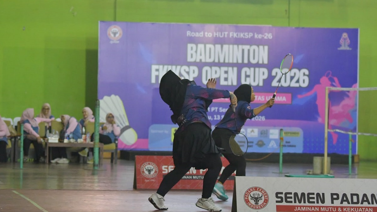 Badminton FKIKSP Open Cup 2026. (dok. istimewa)