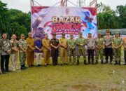 Bazar UMKM dalam peringatan HUT TNI. (dok. istimewa)