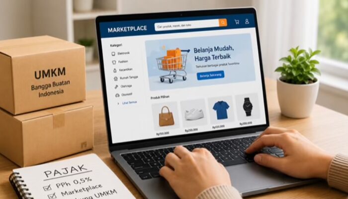 Mulai November, PPh 22 Marketplace Dipungut 0,5 Persen