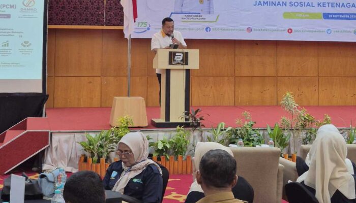 53 Agen PERISAI Dikukuhkan, David Meiko Puji Kepedulian Wako Fadly Amran