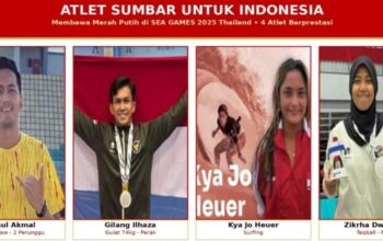 Empat Atlet Sumbar Bela Indonesia di Asian Games 2026, KONI Titip Harapan