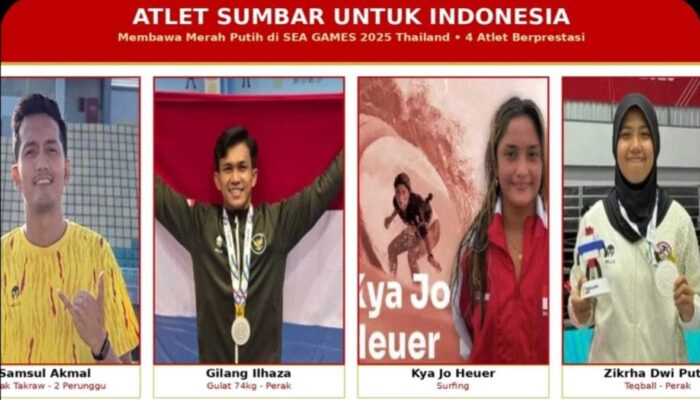 Empat Atlet Sumbar Bela Indonesia di Asian Games 2026, KONI Titip Harapan