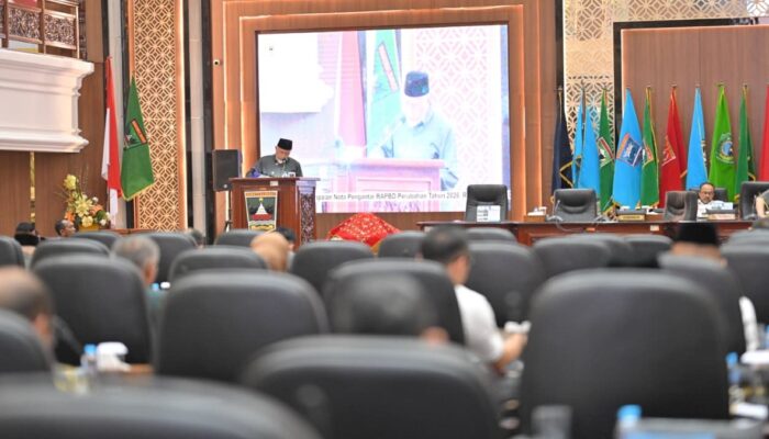 Perubahan APBD Sumbar 2026 Capai Rp6,61 Triliun, Belanja Pembangunan Diperkuat