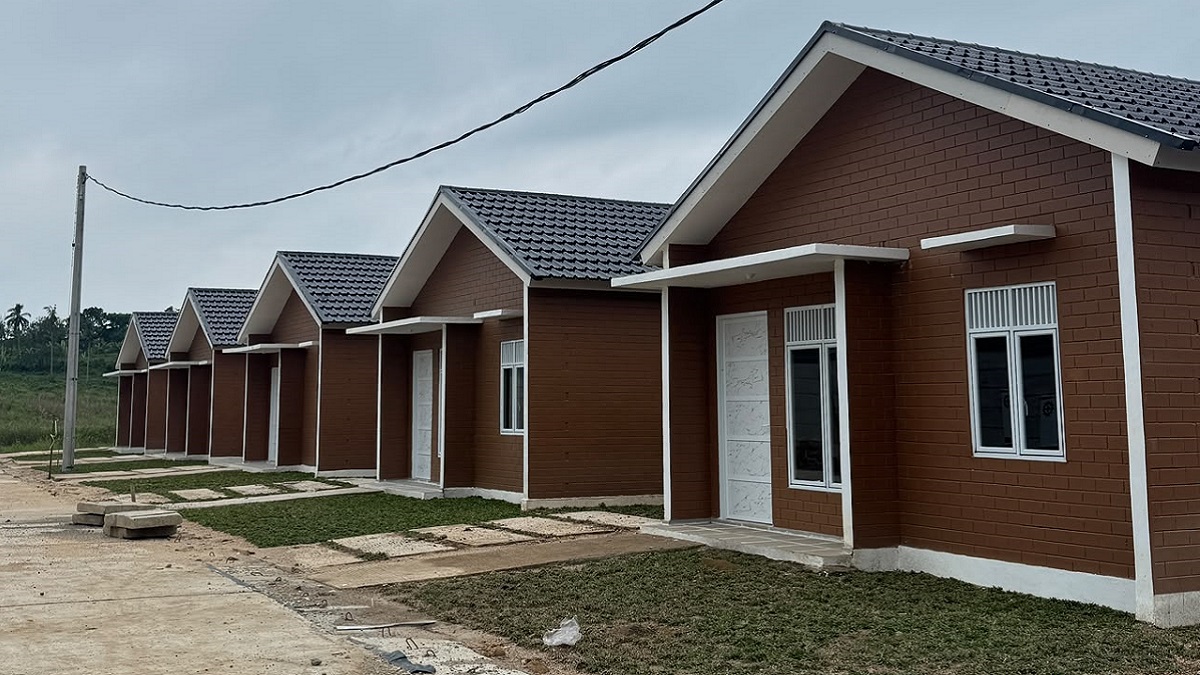 Huntap Danantara yang dikerjakan oleh Semen Padang. (dok. istimewa)