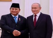 Temui Putin, Prabowo Tegaskan Komitmen Perkuat Kerja Sama Indonesia-Rusia