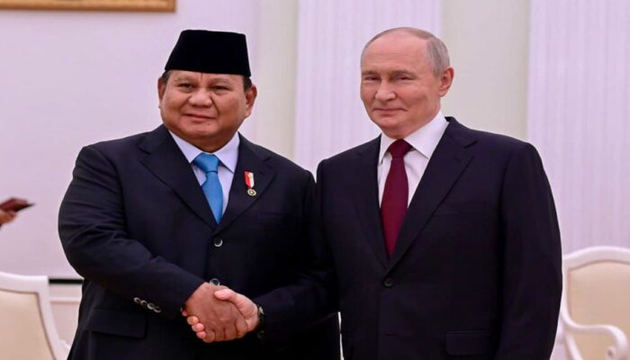 Temui Putin, Prabowo Tegaskan Komitmen Perkuat Kerja Sama Indonesia-Rusia
