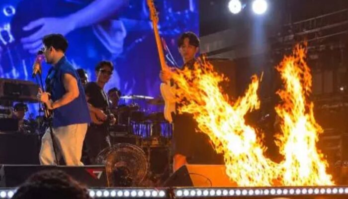 Juicy Luicy Tetap Manggung di Bukittinggi di Tengah Cancel Culture, Panggung Malah Terbakar