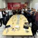 Ketua KONI Sumbar bersama Ketua PB Porprov XVI 2026 dan jajaran Ketua KONI se-Sumbar sepakati jadwal Porprov tetap dan tidak ditunda. (dok. Humas KONI)