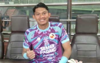 Kiper Semen Padang FC Ikram Al Giffari. (dok. MO SPFC)